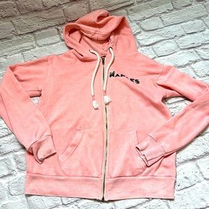 Ocean drive butterfly zip up hoodie